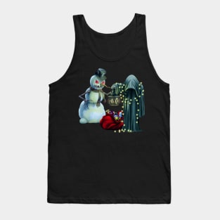 Dark christmas time Tank Top